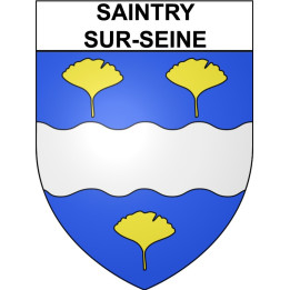 Stickers coat of arms Saintry-sur-Seine adhesive sticker