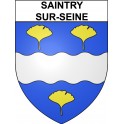 Saintry-sur-Seine 91 ville Stickers blason autocollant adhésif