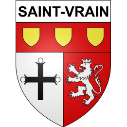 Saint-Vrain 91 ville Stickers blason autocollant adhésif