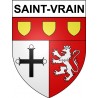 Adesivi stemma Saint-Vrain adesivo