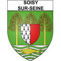 Adesivi stemma Soisy-sur-Seine adesivo