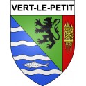 Vert-le-Petit 91 ville Stickers blason autocollant adhésif