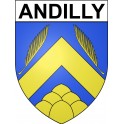 Adesivi stemma Andilly adesivo