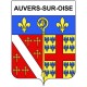 Auvers-sur-Oise 95 ville Stickers blason autocollant adhésif