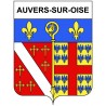 Adesivi stemma Auvers-sur-Oise adesivo