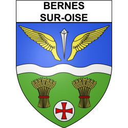 Adesivi stemma Bernes-sur-Oise adesivo
