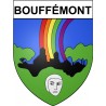 Stickers coat of arms Bouffémont adhesive sticker