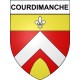 Adesivi stemma Courdimanche adesivo