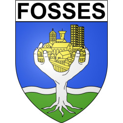 Adesivi stemma Fosses adesivo