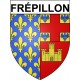 Frépillon 95 ville Stickers blason autocollant adhésif