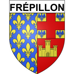 Adesivi stemma Frépillon adesivo