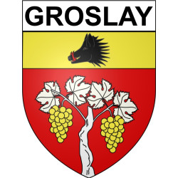 Adesivi stemma Groslay adesivo