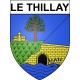 Adesivi stemma Le Thillay adesivo