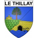 Stickers coat of arms Le Thillay adhesive sticker
