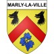 Marly-la-Ville 95 ville Stickers blason autocollant adhésif