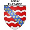 Roissy-en-France 95 ville Stickers blason autocollant adhésif