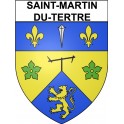 Saint-Martin-du-Tertre Sticker wappen, gelsenkirchen, augsburg, klebender aufkleber