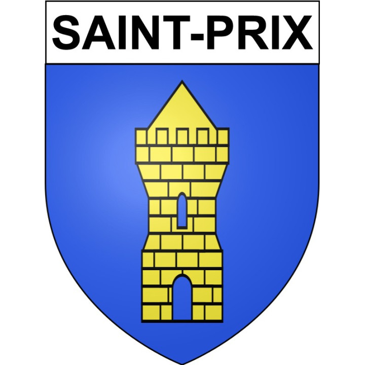 Saint-Prix Sticker wappen, gelsenkirchen, augsburg, klebender aufkleber