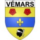 Vémars 95 ville Stickers blason autocollant adhésif