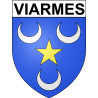 Stickers coat of arms Viarmes adhesive sticker