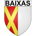 Stickers coat of arms Baixas adhesive sticker