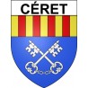 Adesivi stemma Céret adesivo