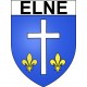 Elne Sticker wappen, gelsenkirchen, augsburg, klebender aufkleber