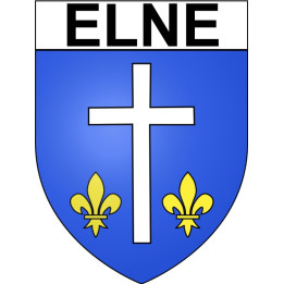 Elne 66 ville Stickers blason autocollant adhésif