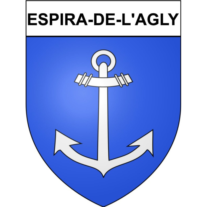 Stickers coat of arms Espira-de-l'Agly adhesive sticker