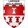 Adesivi stemma Laroque-des-Albères adesivo