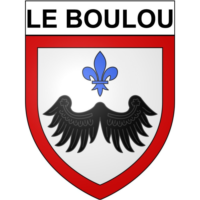 Adesivi stemma Le Boulou adesivo