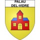 Palau-del-Vidre 66 ville Stickers blason autocollant adhésif