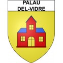 Adesivi stemma Palau-del-Vidre adesivo