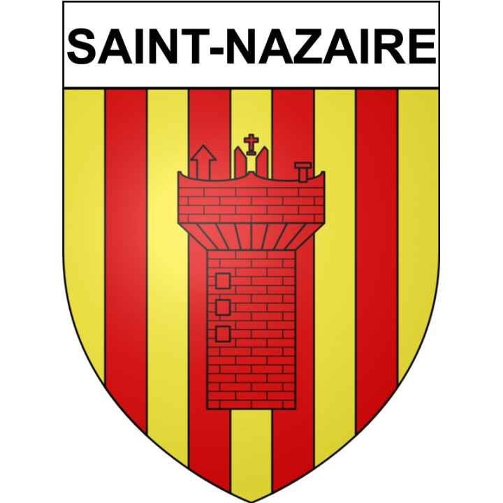 Saint-Nazaire 66 ville Stickers blason autocollant adhésif