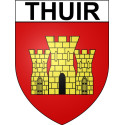 Thuir Sticker wappen, gelsenkirchen, augsburg, klebender aufkleber