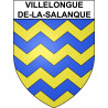 Adesivi stemma Villelongue-de-la-Salanque adesivo