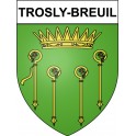 Trosly-Breuil 60 ville Stickers blason autocollant adhésif