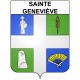 Sainte-Geneviève 60 ville Stickers blason autocollant adhésif