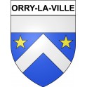 Orry-la-Ville 60 ville Stickers blason autocollant adhésif