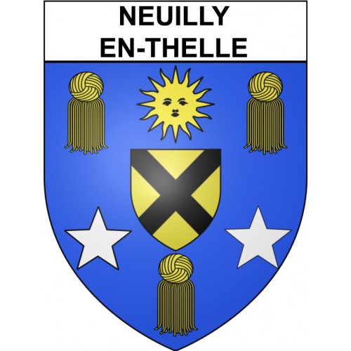 Adesivi stemma Neuilly-en-Thelle adesivo