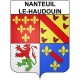 Nanteuil-le-Haudouin 60 ville Stickers blason autocollant adhésif