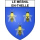 Le Mesnil-en-Thelle 60 ville Stickers blason autocollant adhésif