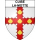 Cuise-la-Motte 60 ville Stickers blason autocollant adhésif