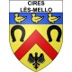 Cires-lès-Mello 60 ville Stickers blason autocollant adhésif