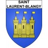 Saint-Laurent-Blangy 62 ville Stickers blason autocollant adhésif