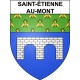 Saint-étienne-au-Mont Sticker wappen, gelsenkirchen, augsburg, klebender aufkleber