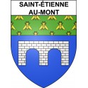 Saint-étienne-au-Mont 62 ville Stickers blason autocollant adhésif