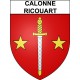Calonne-Ricouart 62 ville Stickers blason autocollant adhésif