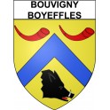 Bouvigny-Boyeffles 62 ville Stickers blason autocollant adhésif