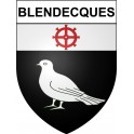 Blendecques 62 ville Stickers blason autocollant adhésif